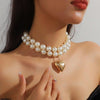 Pearl Heart Necklace