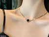 Round Shaded Painted Roman Necklace
