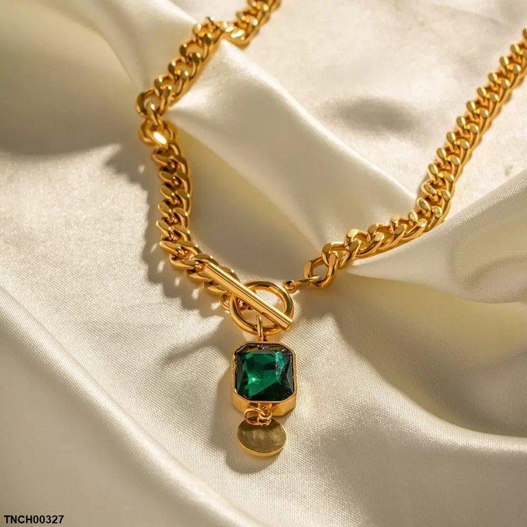 Round Drop Necklace