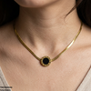 Stainless Steel Round Necklace