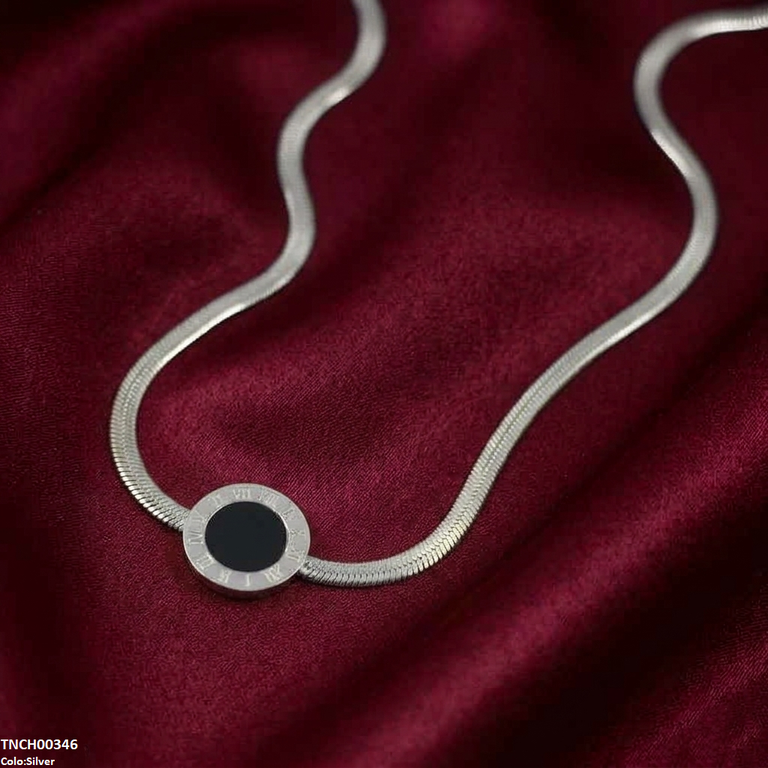 Stainless Steel Round Necklace