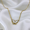 Stainless Steel Butterfly Necklace
