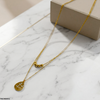 Stainless Steel Tear Heart Necklace