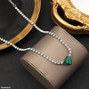 Green Heart Necklace