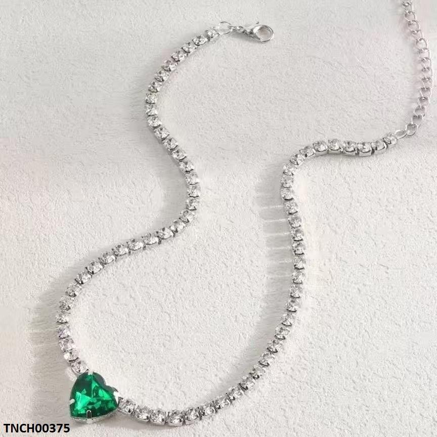 Green Heart Necklace