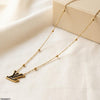 Round Stainless Steel Necklace