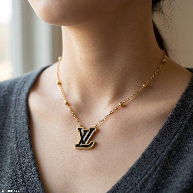 Round Stainless Steel Necklace