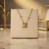 Round Stainless Steel Necklace