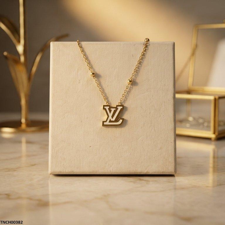 Round Stainless Steel Necklace