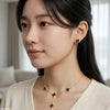 Ninja Star Stainless Steel Necklace Set