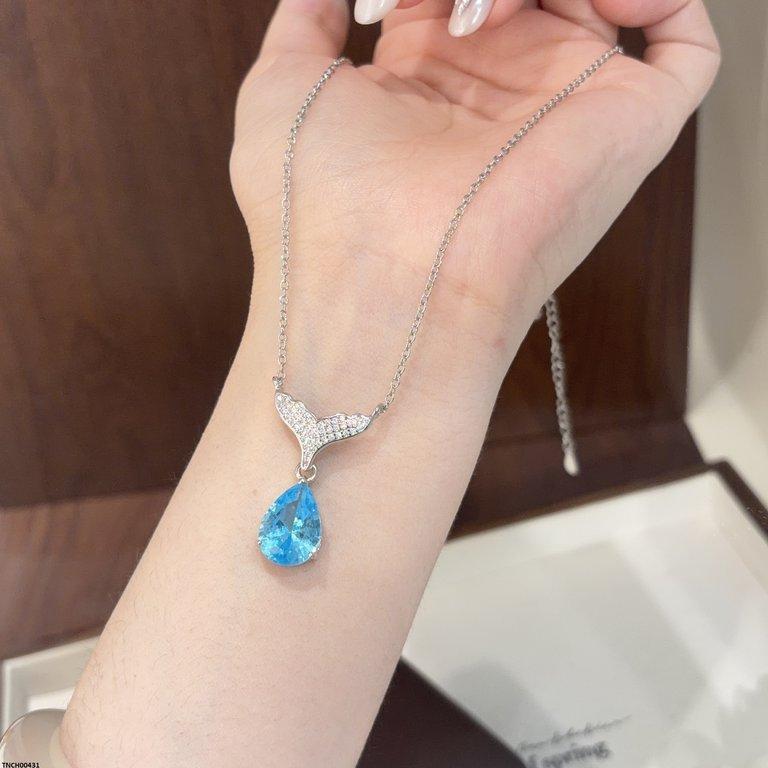 Fish Tail/Tear Drop Necklace