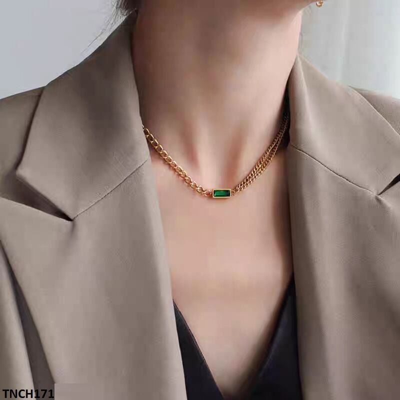 Layer Necklace Set with Bracelet