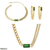 Layer Necklace Set with Bracelet