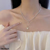 Heart Pearl Layered Necklace