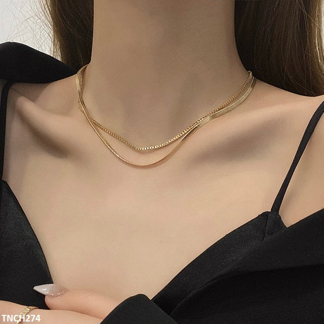Double Chain Necklace