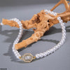 Pearl Round Chain Necklace