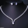 Tear Stone Necklace Set