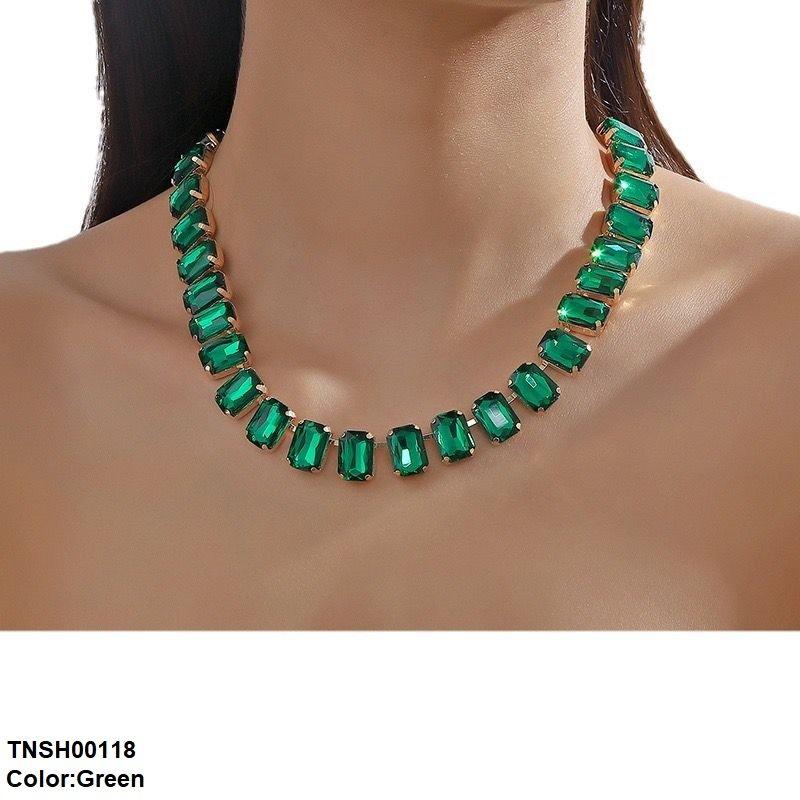 Rectangle Link Necklace