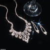 Round Flower Necklace Set