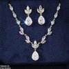 Marquise Tear Drop Necklace Set