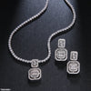 Cushion Necklace Set