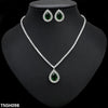 Square Tear Necklace Set
