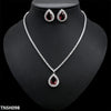 Square Tear Necklace Set
