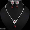 Flower Tear Necklace Set