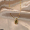 Stainless Steel Rectangle Pendent