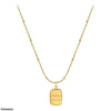 Stainless Steel Rectangle Pendent