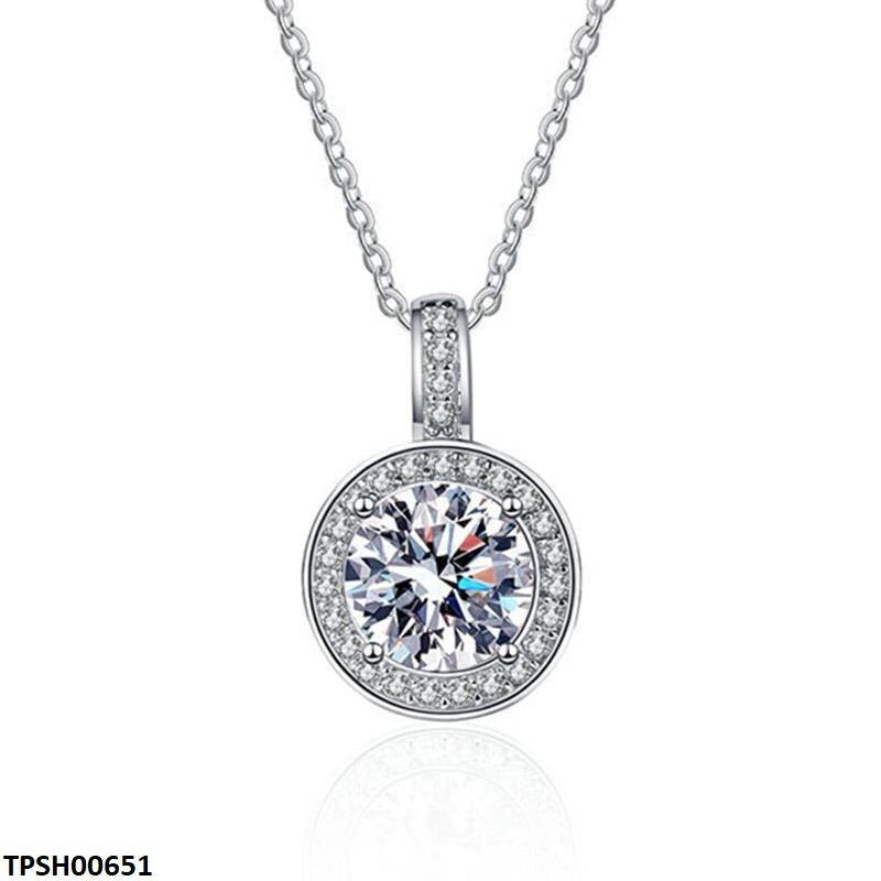 Round Crystal Pendent