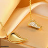Magnetic Heart Pendant With Chain