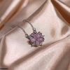 Marquise Flower Zircon Pendent Set
