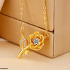 Flower Pendent with Chain