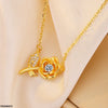 Flower Pendent with Chain