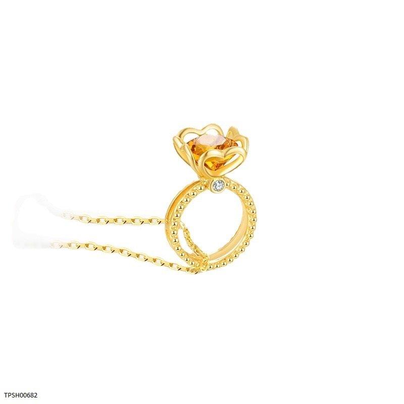 Ring Zircon Pendant