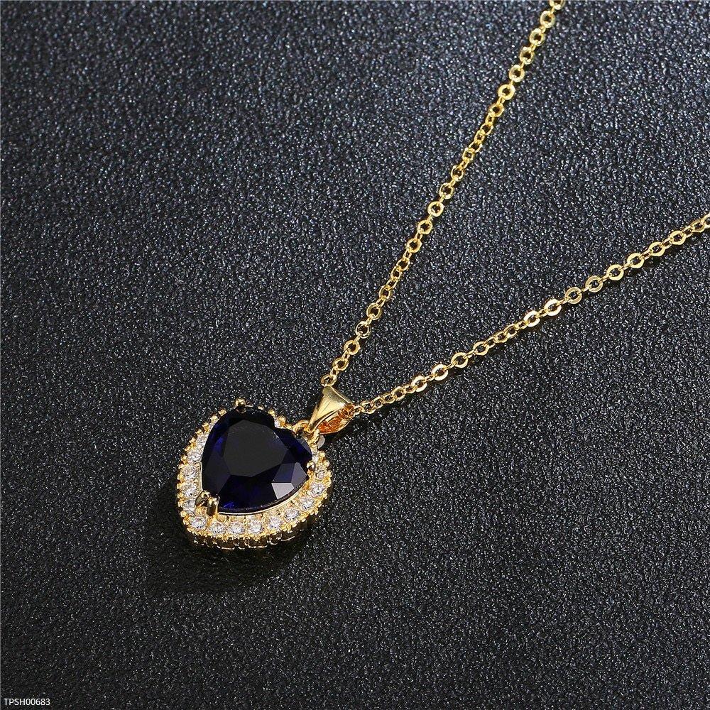 Heart Zircon Pendant