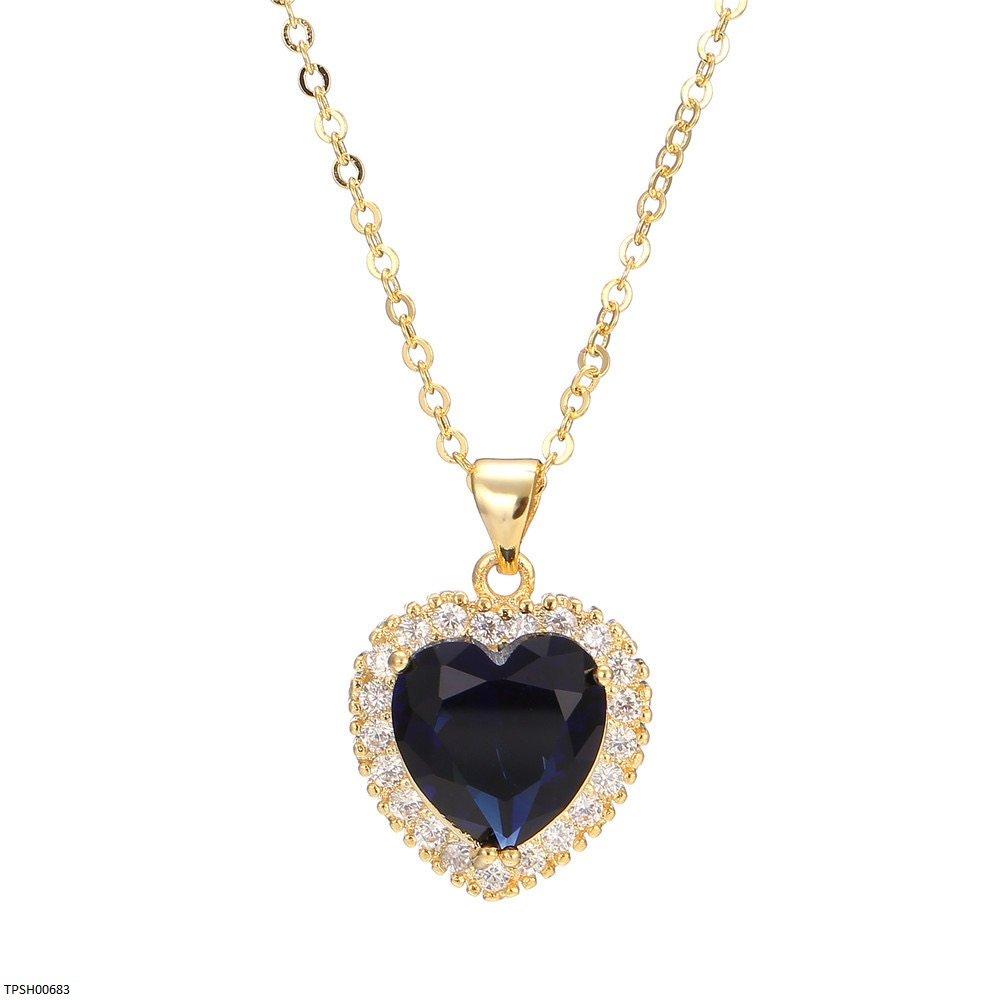 Heart Zircon Pendant