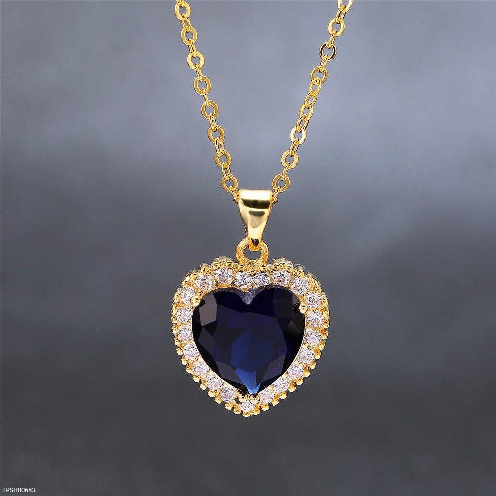 Heart Zircon Pendant