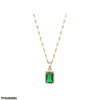 Square Pendant With Chain