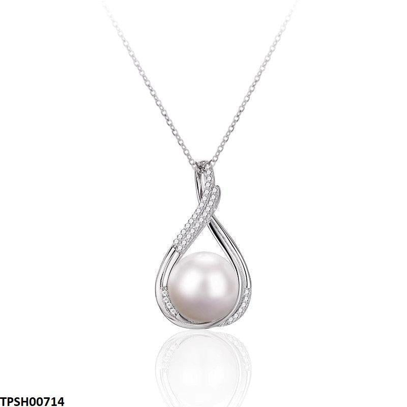 Round Pearl Pendant Set