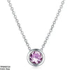 Round Drop Pendant With Chain