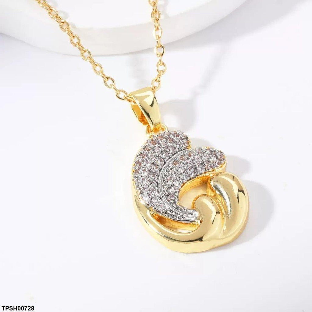 Nautilus Shell Pendant With Chain