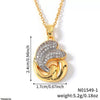 Nautilus Shell Pendant With Chain