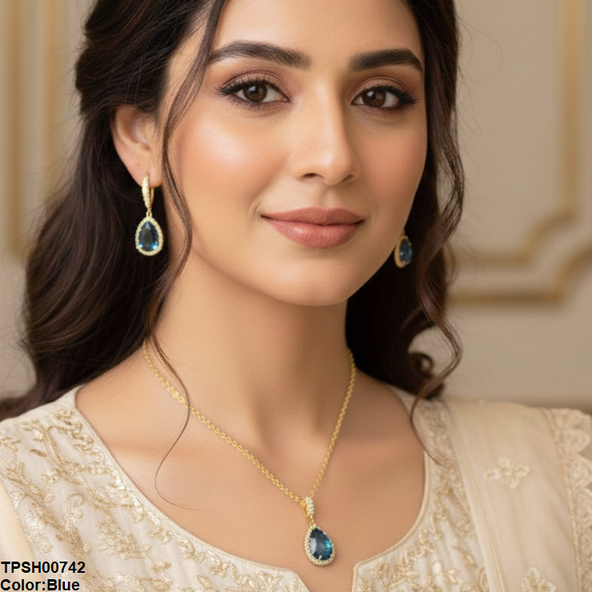 Tear Pendant Set