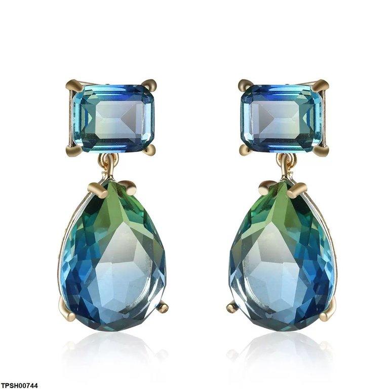 Square/Tear Drop Pendant Set