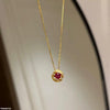 Shell Shape Zircon Pendant