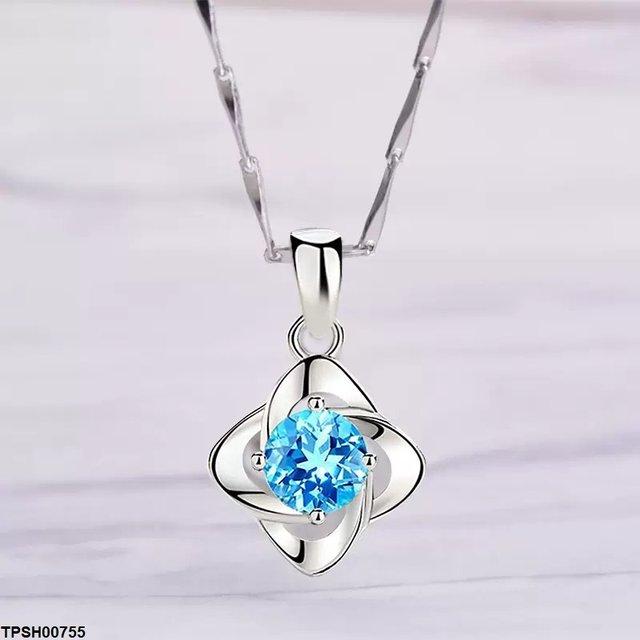Round Zircon Pendant