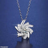 Flower Pendant With Chain