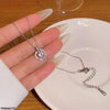 Round Pendant With Chain